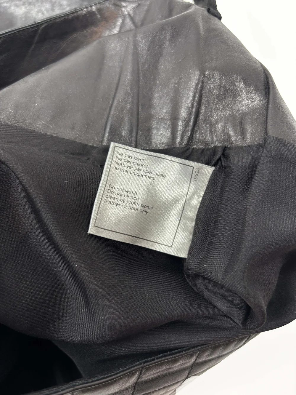 Chanel F/W 2002 black quilted leather pants — JAMES VELORIA